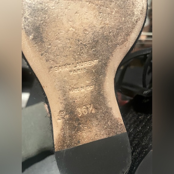 YSL saint laurent Cassandra Wedge heels 36.5 - Picture 4 of 5